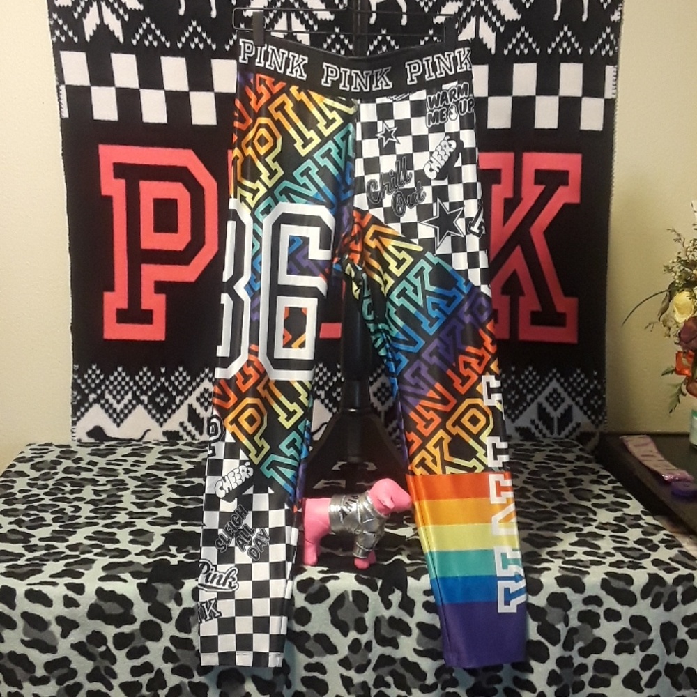 NWOT Pink Limited Edition Ultimate Leggings